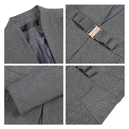 618jBTmzgZL.jpg Women's Business Pant Suit Set 2 Piece Slim Fit Blazer Jacket One Button Buckle Closure Lady Work Suit for Office