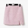 tweed jacket+skirt set, autumn and winter women's 2-piece set classic and elegant suit with set