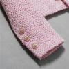 tweed jacket+skirt set, autumn and winter women's 2-piece set classic and elegant suit with set
