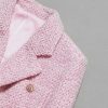 tweed jacket+skirt set, autumn and winter women's 2-piece set classic and elegant suit with set