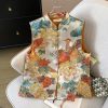 71WFfs6Uk1L.jpg Chinese Style Traditional Vest Sleeveless O-Neck Coat Embroider Tops Women Retro Tang Suits Jacket
